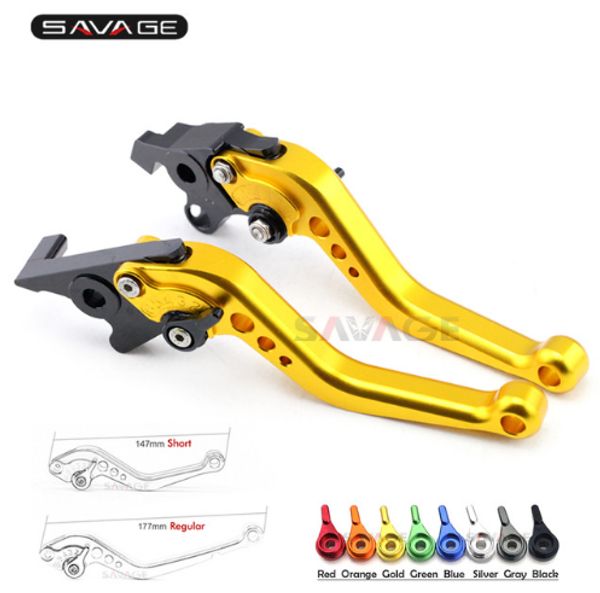 

short/long brake clutch levers for 675 street triple rocket iii /classic/roadster motorcycle adjustable cnc