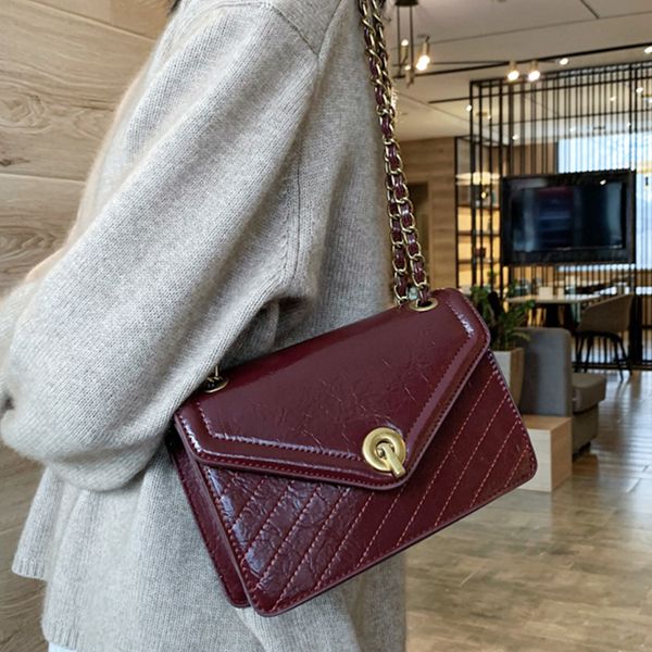 

2020 women fashion bags pu leather shoulder messenger bag lady crossbody mini bag female crown evening bags with chain strap