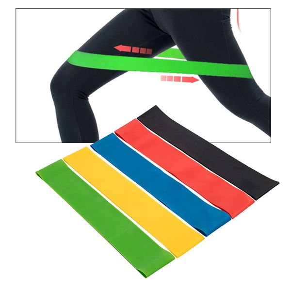 

5pcs ladies indoor fabric exercise bands