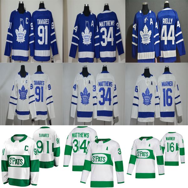 

торонто мэйпл лифс джерси 31 frederik andersen джерси 88 william nylander 34 auston matthews 91 таварес hockey mens джерси прошитой, Black;red