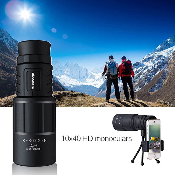 

zoom monocular telescope 10x40 magnification powerful telescope monocular 10-3000m outdoor camping + ing