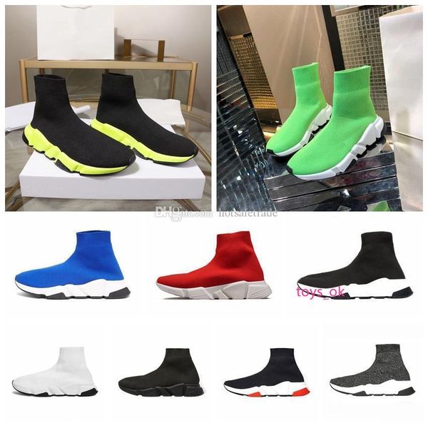 

shoe sock men luxury designers sneakers speed trainer high knit sock shoes fashion sneakers 2019 luxury designer men shoe