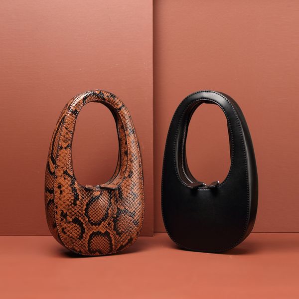 

niche design network red king models with the same paragraph oval shoulder bag handcuffs leather bag egg