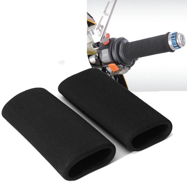 

motorcycle foam slip anti vibration comfort handlebar grip cover accessory set