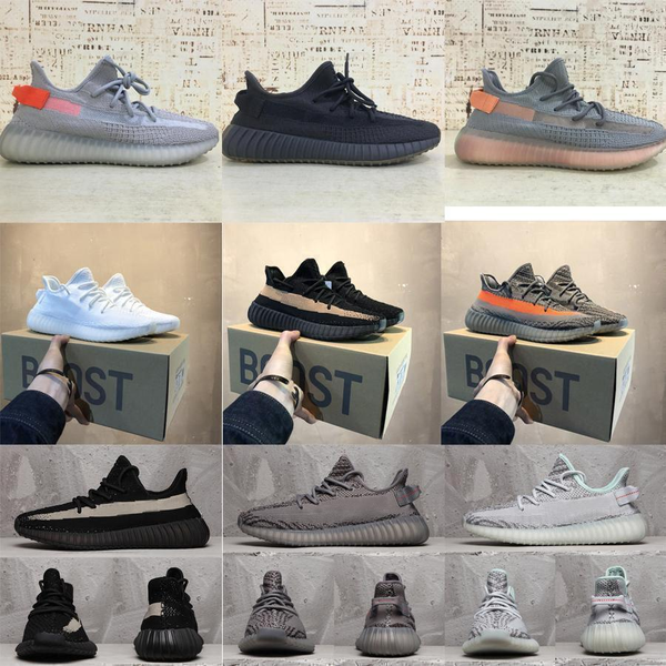 

2020 with box kanye sply tail light zebra west sneaker v2 running sneakers men women YEEZY 350 v2 sbc68#