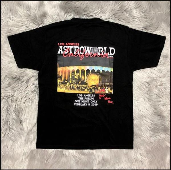 

tour concert apparel tsa mens crew neck tshirts short sleeve street style hip hop fashion casual clothing world, White;black