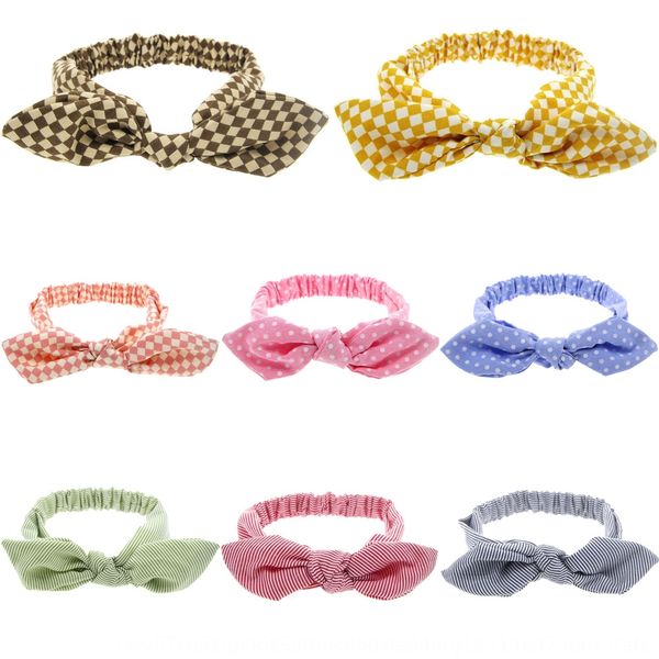 

baby rabbit ear printed girl hair band tu er headdress children headdress cute baby hair band, Slivery;white