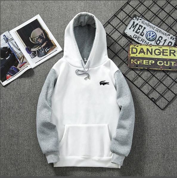 

wholesale hoodies for men and women, customers design new fashionable men's and women's sexless hoodies print sweatshirts pullover, White