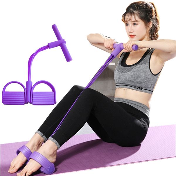 

elastic bands for fitness equipment 4 resistanc elastic pull ropes exerciser rower belly resistance band home gym sport training