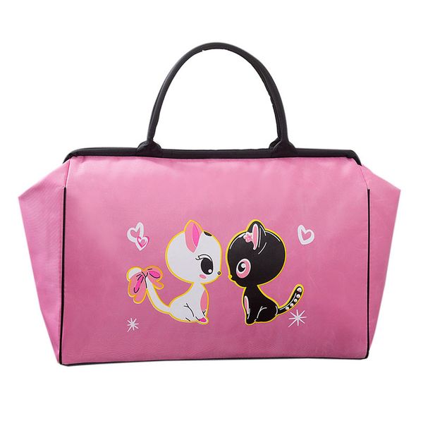 

два котик оксфорд путешествия мешок большой женщин дорожная сумка ручная кладь организатор женщины спорт организатор выходные сумка центр су