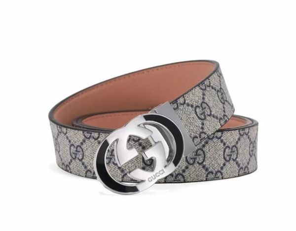 

2020 горячий новый модный бренд с дизайном высокого качества для мужчин и женщин с гладкой пряжкой xxsmcm кожаный ремень, Black;brown