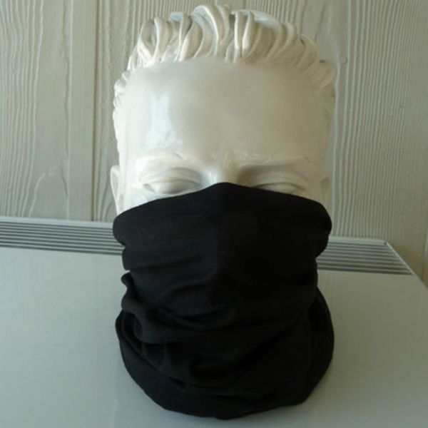 

selling fashion neck warmer scarf neckerchief headscarf cycling sport kerchief face mask headwear, Black