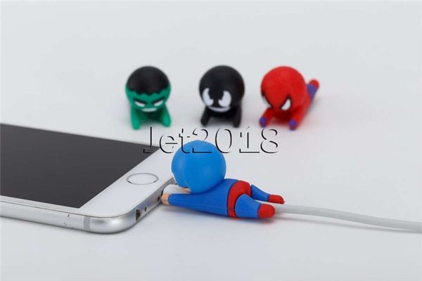 

Кабель Мстители Мультфильм животных кабель Протектор Зарядное устройство Шнур к