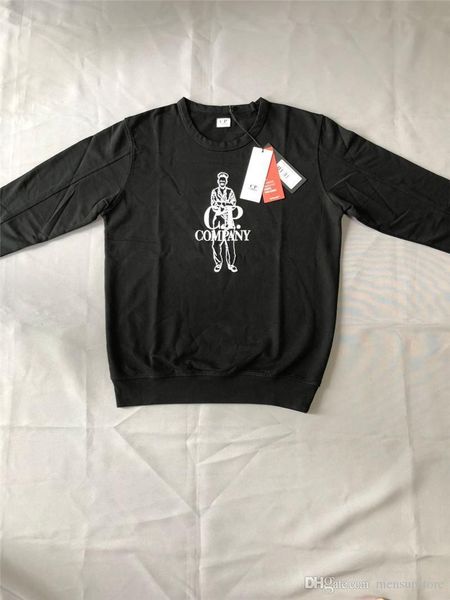 

new19ss cp company sweatshirt mens women designer embroidery hoodies, Black