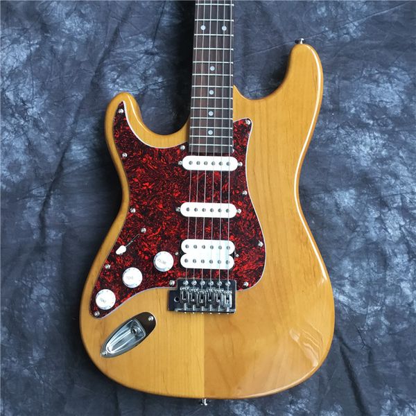 

2020 left hand electric guitar sss pickup st left hand guitar and maple fingerboard, real p shooting