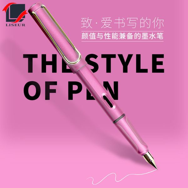 

8colors hero senior iraurita fountain student special-purpose practise calligraphy suit sac ink pen