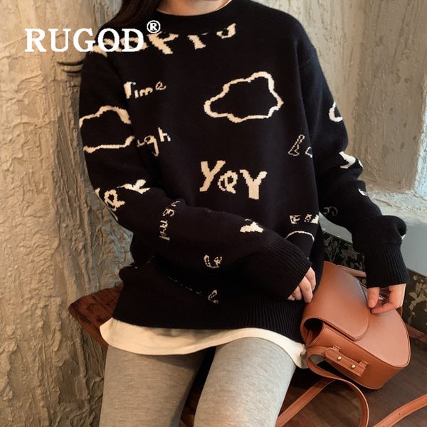 

sweater252, White;black