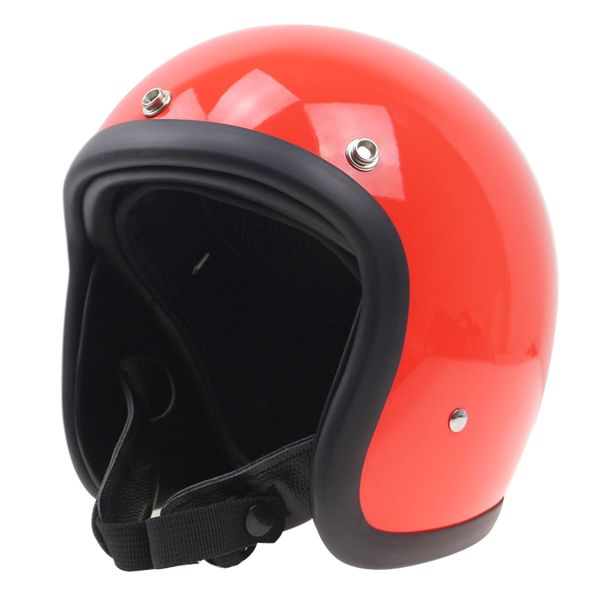 

co style motorcycle helmet no more mushroom head light weight and comfortable fiberglass shell hand made open face helmet