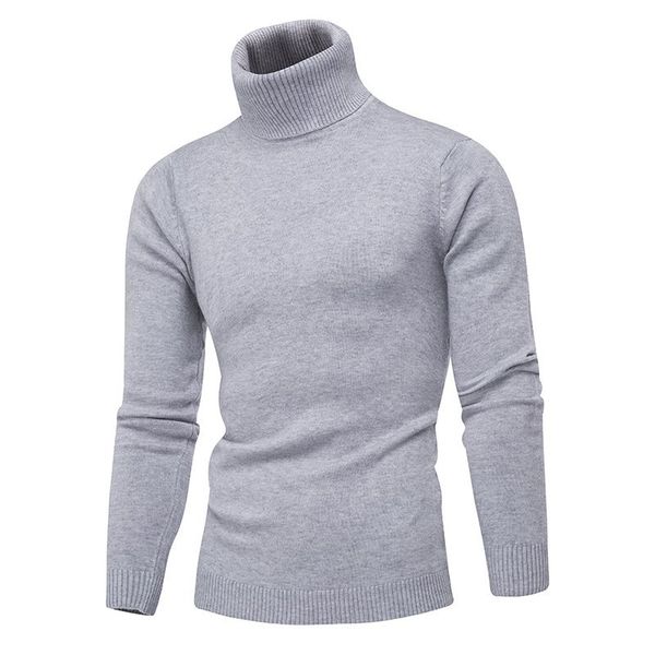 

winter man sweater knitting pullovers christmas jumper sweater male fashion casual men's turtleneck solid color r, White;black