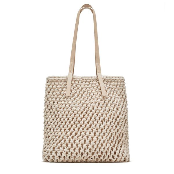 

hollow out 2019 summer new beach bag for women fashion designer straw handbag luxury ladies messenger bags rattan large hand bag
