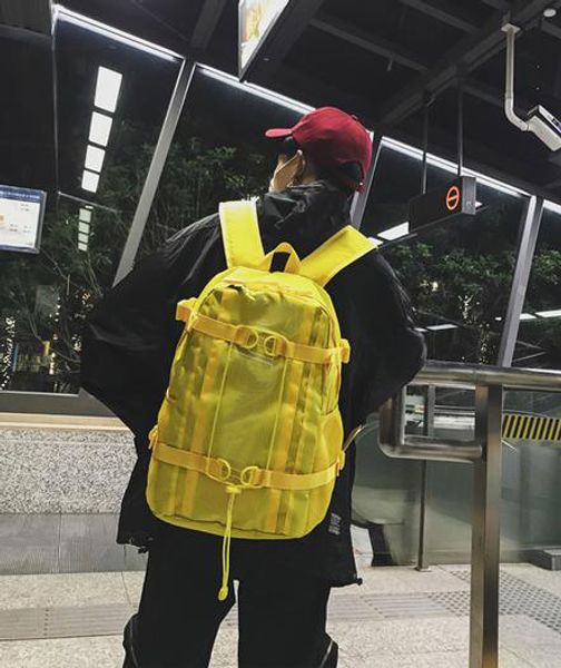 

the est brand street fashion men and women sports backpack street hip hop dead fly fashion riding bag student bag travel bag