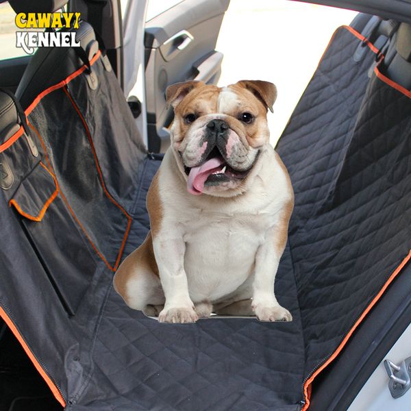

cawayi kennel waterproof rear back pet carriers dog car seat cover mats hammock protector carrying for dogs transportin perro