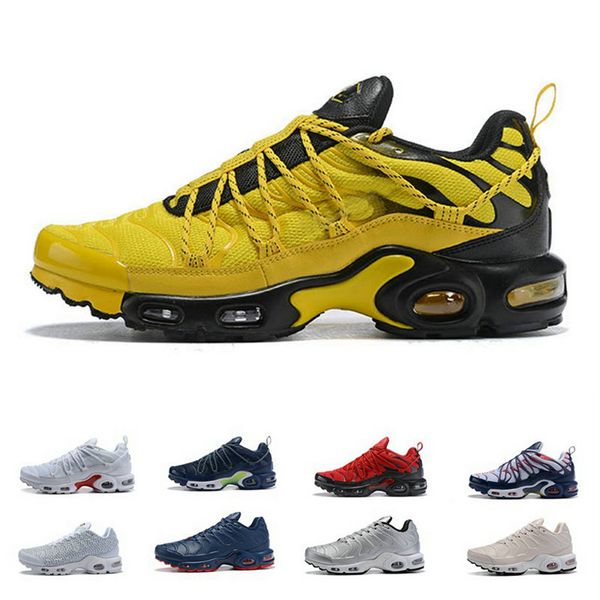 

2019 champagnepapi mercurial plus tn ultra se black white orange running shoes plus tn shoe women mens trainers sports sneakers