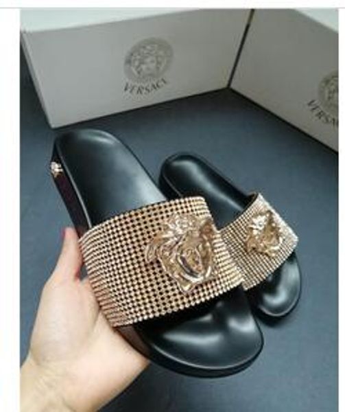 

and fashion flats for men and women with sandbag shoes snake-print slide summer flats for women, Black