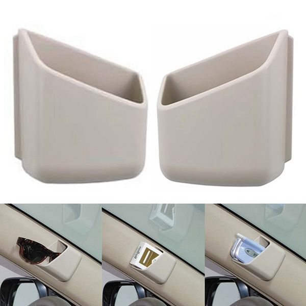 

2pcs/lot convenient car stowing tidying organizer storage box holder universal car auto accessories
