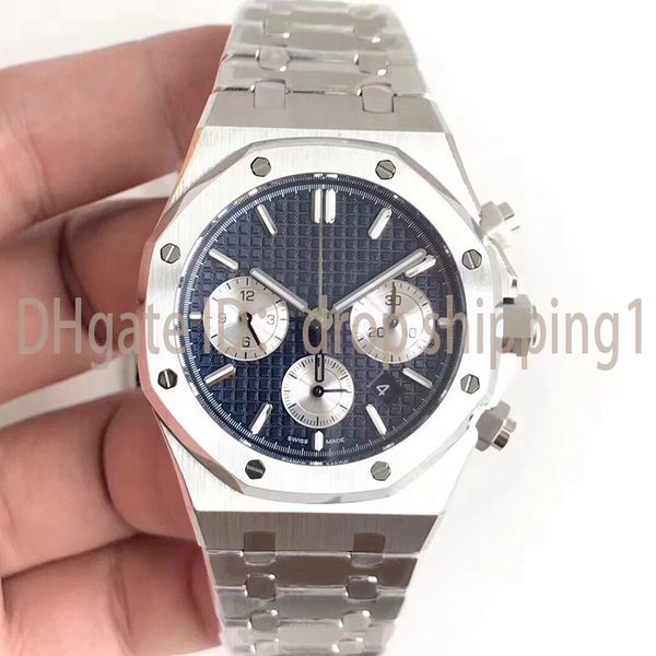 

2019 luxury watch vk chronography quartz movement watche all teel port 3tm waterproof wri twatch montre de luxe