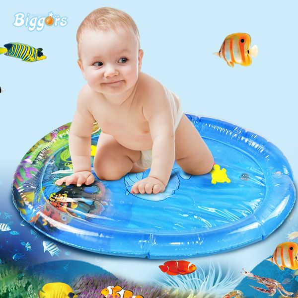 2019 Summer Children Toy Oval Shape Water Play Pad Infant