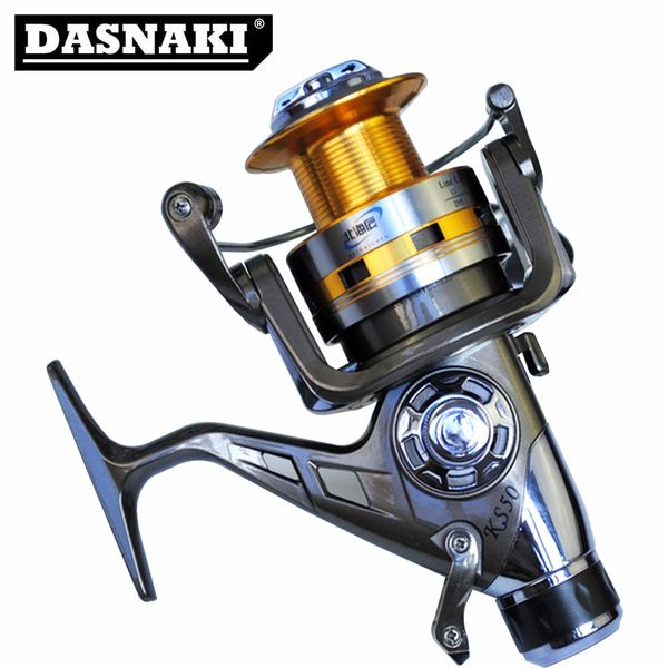

europe most popular smooth spinning fishing reel rear drag 9+1bb carp bait runner feeder tackle for fishing reel spinning coil