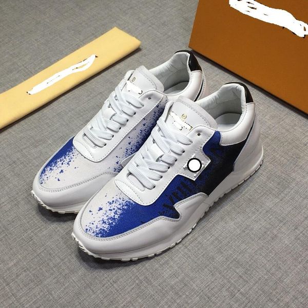 

qulity mens chaussures shoe beautiful platform casual sneakers luxury designers shoes leather solid colors dress shoe c5s3c5lv, Black