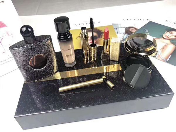 

lady women make up set очаровательная парфюмерная помада mascra подводка для глаз жидкая тональная пудра многократный выбор высокое качество