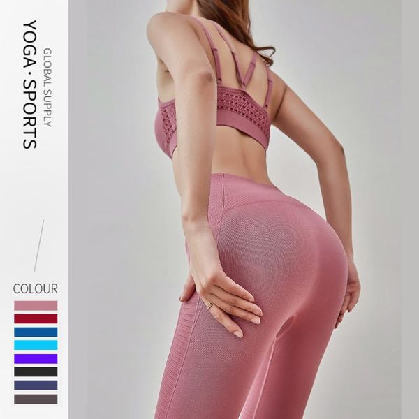 

sweatpants female show tall waist tight pants quick-drying running fitness training pants to mention yoga, White;red