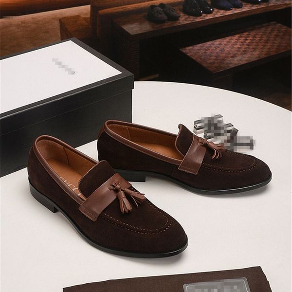 

new 20ss men dress shoes high end italian style fashion men formal shoes new trend plus size business leather, Black