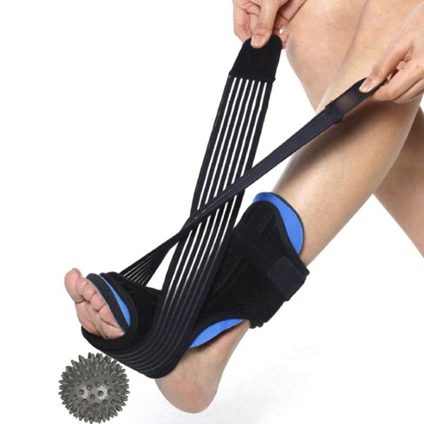 

1pc спорт поддержки лодыжки упругие высокая защита спорт голеностопного оборудование безопасности brace поддержки массаж болл tobillera depo, Blue;black