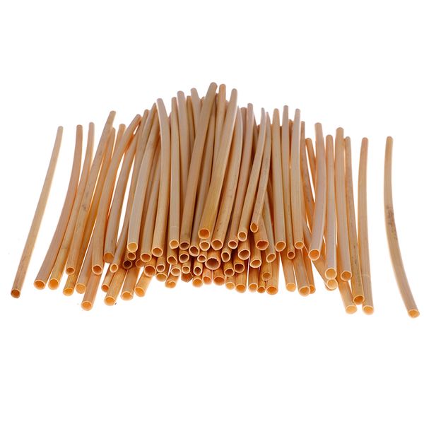 

100pcs / pack 20cm wheat straw environmentally friendly straw bar kitchen accessories