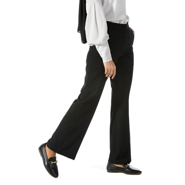 

hijab pockets pants, Black;white