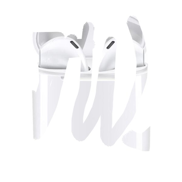 

macaron цвет матовый беспроводные наушники inpods stereo 12 bluetooth 5.0 с сенсорным управлением с mic navy white