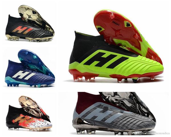 2019 Top Predator 18 Mens Soccer Shoes Fg Football Boots 2019 New