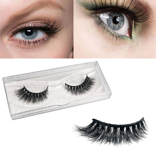 

1 pair 3d natural thick false fake eyelashes eye lashes makeup extension