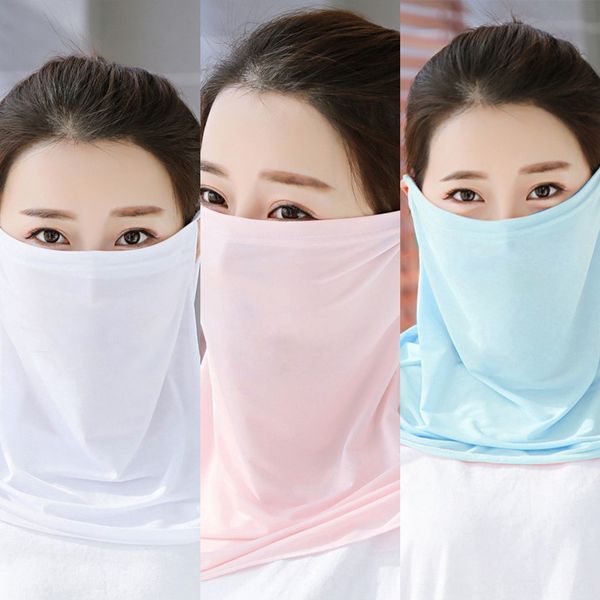 

dg3le i can't dust bandana face cover outdoor breathable magic breathe scarf cycling mask anti scarf protective masks, Black