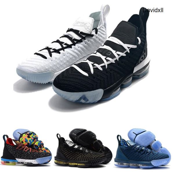 

equality away home light year fresh bred 16s men basketball shoes w multicolor oreo black gold sports sneakers size 7-12