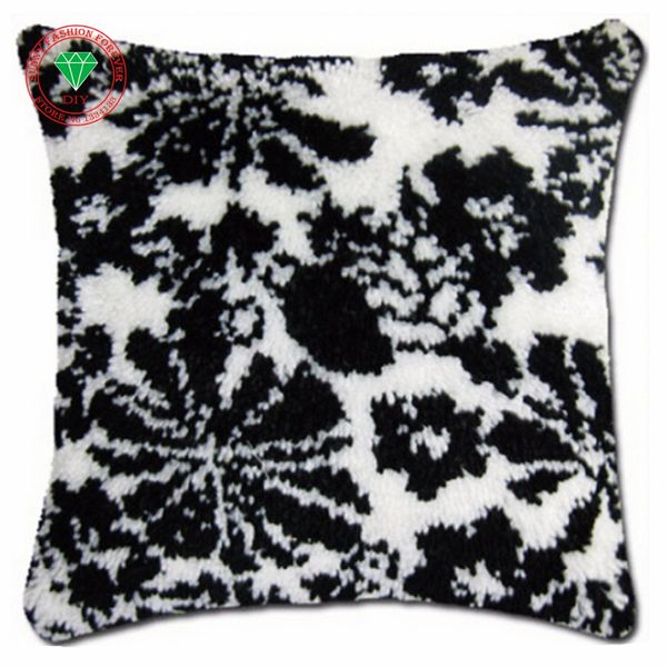 

needlework pillowcase latch hook rug kits cat cross stitch thread embroidery kit carpet embroidery pillowcase crochet hooks