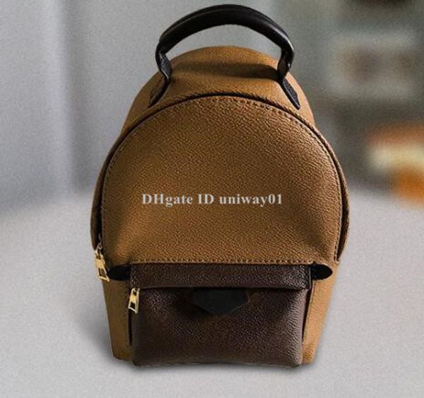 

mini backpack women school bag handbag woman shoulder bag flowers palm spring