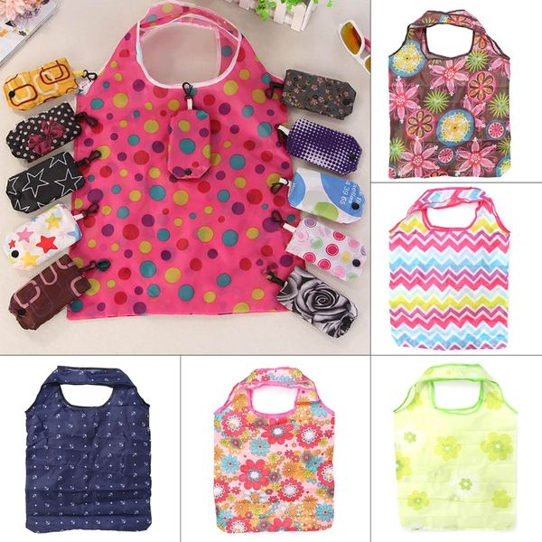 

large capacity foldable shopping bag reusable tote pouch recycle handbag eco x4yb