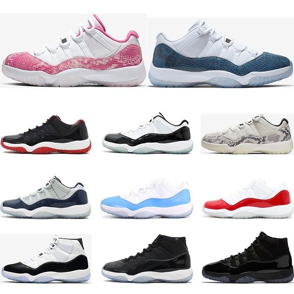 

basketball shoes 11 11s snakeskin light bone orange trance bred concord 45 gamma blue 11 women mens trainers sports sneakers size 5.5-13