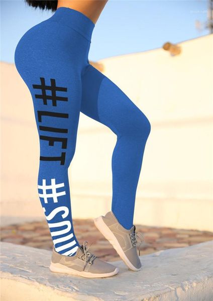 

printed skinny bottom pants fashion womens active slim pants woemens skinny running pants designer letter, Black;white