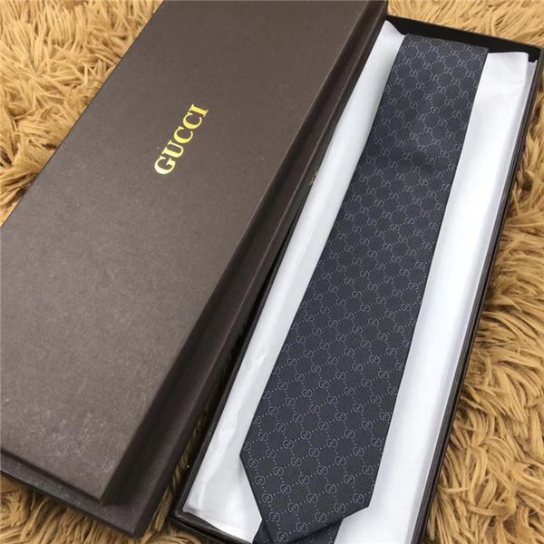 

100 ilk bu ine tie men fa hion ca ual 7 5 cm vintage luxury de igner tie brand box packaging 008